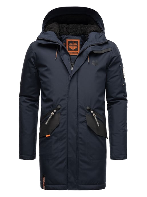 Stone Harbour Herren Winterjacke Ragaan mit Teddyfell & Kapuze - Image 1