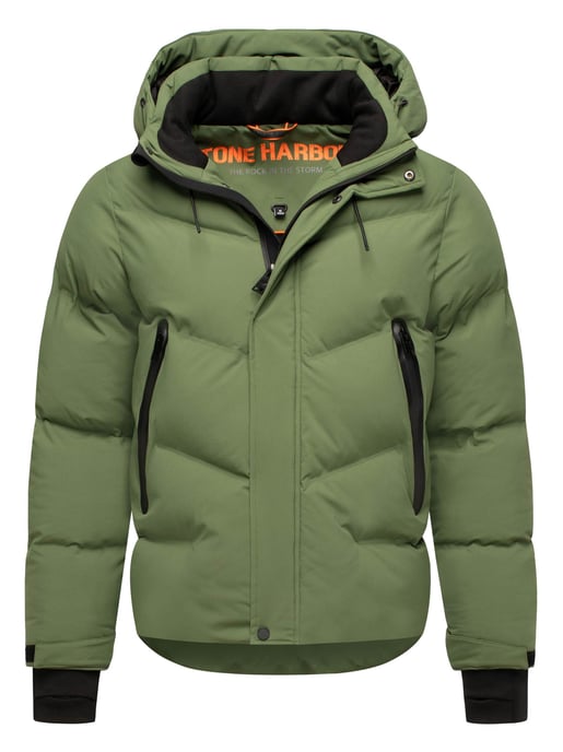 Stone Harbour Herren Winterjacke Livianoo mit abnehmbarer Kapuze & Fleece-Taschen - Image 1