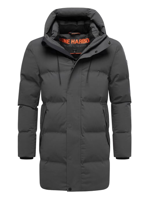 Stone Harbour Herren Winterjacke Darianoo mit Downfree-Steppung & Magnetverschluss - Image 1