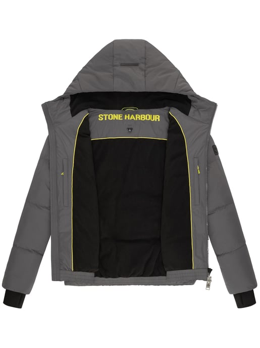 Stone Harbour Herren Steppjacke Tayroos mit Fleecefutter & 2-Wege-Reißverschluss - Image 5