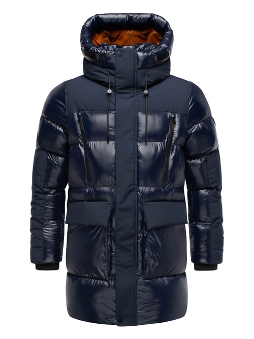 Stone Harbour Herren Winterjacke Nelioon mit 2-Wege-Reißverschluss & Kapuze - Image 2