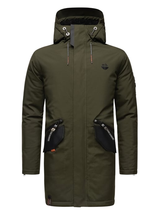 Stone Harbour Herren Winterjacke Ragaan mit Teddyfell & Kapuze - Image 2