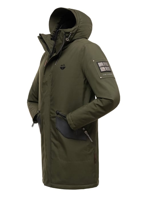 Stone Harbour Herren Winterjacke Ragaan mit Teddyfell & Kapuze - Image 4