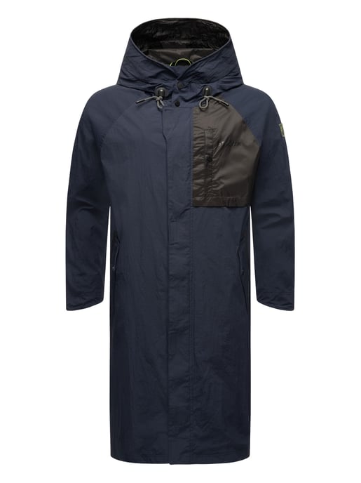 Stone Harbour Herren Regenjacke Zafaar lang geschnitten & wind- / wasserabweisend - Image 2