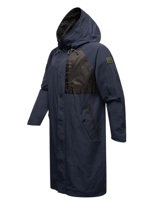 Stone Harbour Herren Regenjacke Zafaar lang geschnitten & wind- / wasserabweisend - Image 3