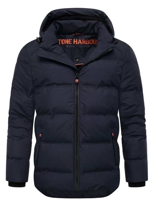 Stone Harbour Herren Winterjacke Gavriloo mit abnehmbarer Kapuze & Fleecefutter - Image 1