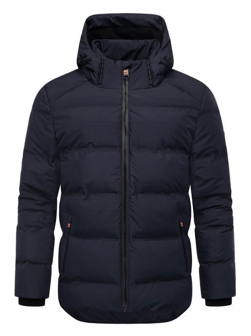 Stone Harbour Herren Winterjacke Gavriloo mit abnehmbarer Kapuze & Fleecefutter - Image 2