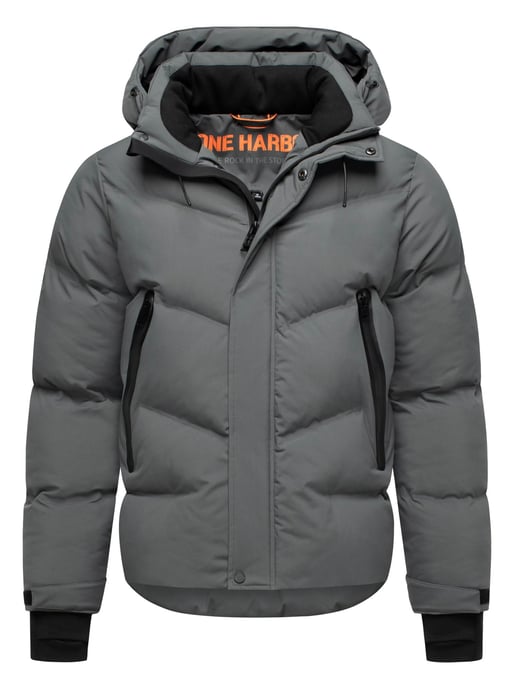Stone Harbour Herren Winterjacke Livianoo mit abnehmbarer Kapuze & Fleece-Taschen - Image 1