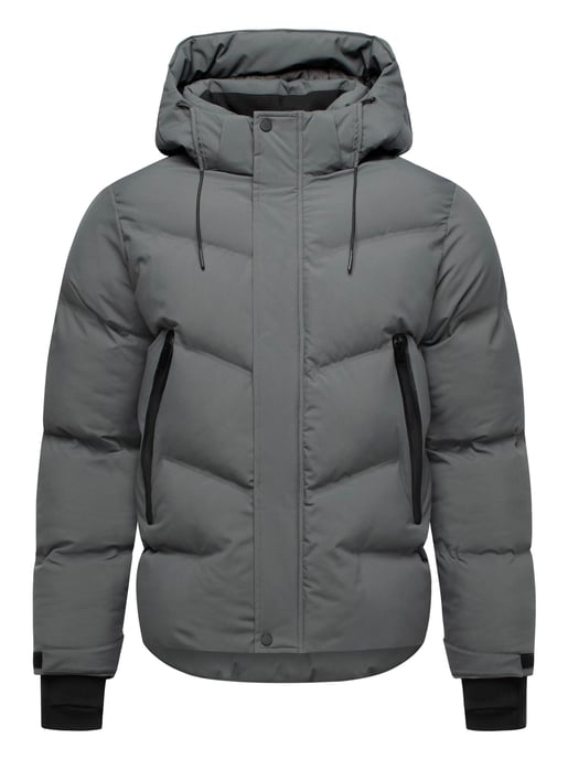 Stone Harbour Herren Winterjacke Livianoo mit abnehmbarer Kapuze & Fleece-Taschen - Image 2