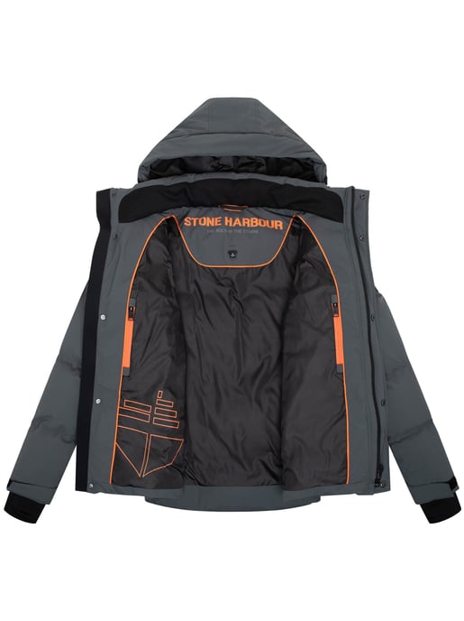 Stone Harbour Herren Winterjacke Livianoo mit abnehmbarer Kapuze & Fleece-Taschen - Image 5