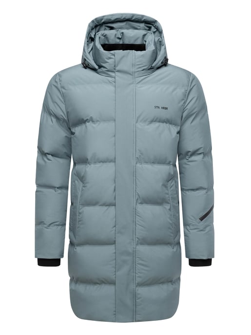 Stone Harbour Herren Wintermantel Thadeek mit abnehmbarer Kapuze & Magnettaschen - Image 2