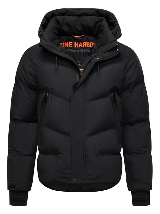 Stone Harbour Herren Winterjacke Livianoo mit abnehmbarer Kapuze & Fleece-Taschen - Image 1