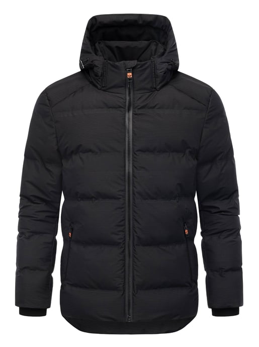Stone Harbour Herren Winterjacke Gavriloo mit abnehmbarer Kapuze & Fleecefutter - Image 2