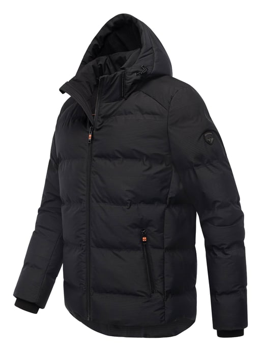 Stone Harbour Herren Winterjacke Gavriloo mit abnehmbarer Kapuze & Fleecefutter - Image 3