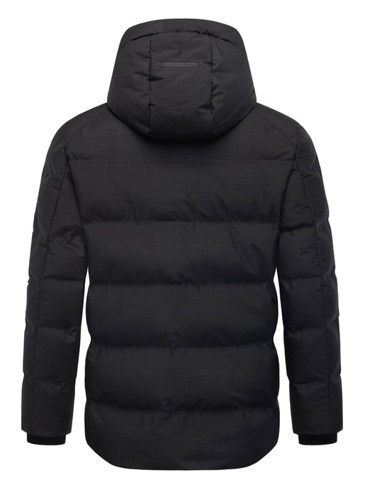 Stone Harbour Herren Winterjacke Gavriloo mit abnehmbarer Kapuze & Fleecefutter - Image 5