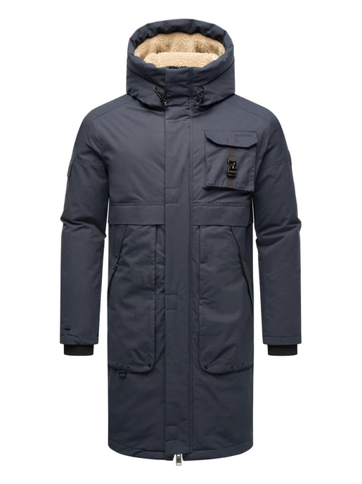 Stone Harbour Herren Outdoorjacke Cyriaan mit Teddyfellkapuze & winddichtem Design - Image 2