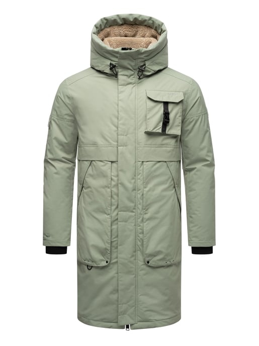 Stone Harbour Herren Outdoorjacke Cyriaan mit Teddyfellkapuze & winddichtem Design - Image 2
