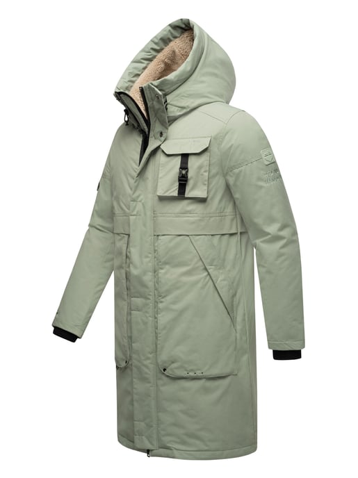 Stone Harbour Herren Outdoorjacke Cyriaan mit Teddyfellkapuze & winddichtem Design - Image 3