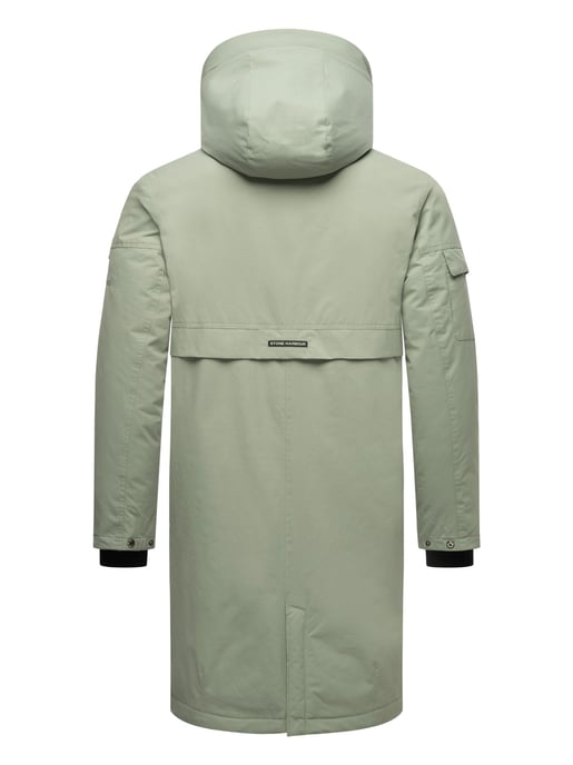 Stone Harbour Herren Outdoorjacke Cyriaan mit Teddyfellkapuze & winddichtem Design - Image 4