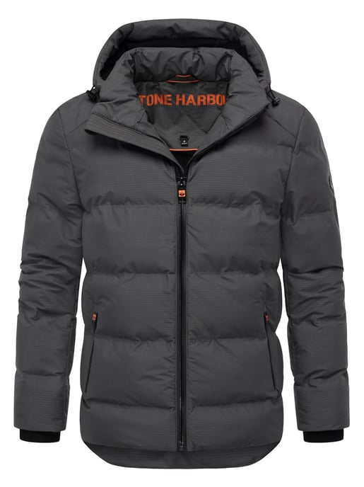 Stone Harbour Herren Winterjacke Gavriloo mit abnehmbarer Kapuze & Fleecefutter - Image 1
