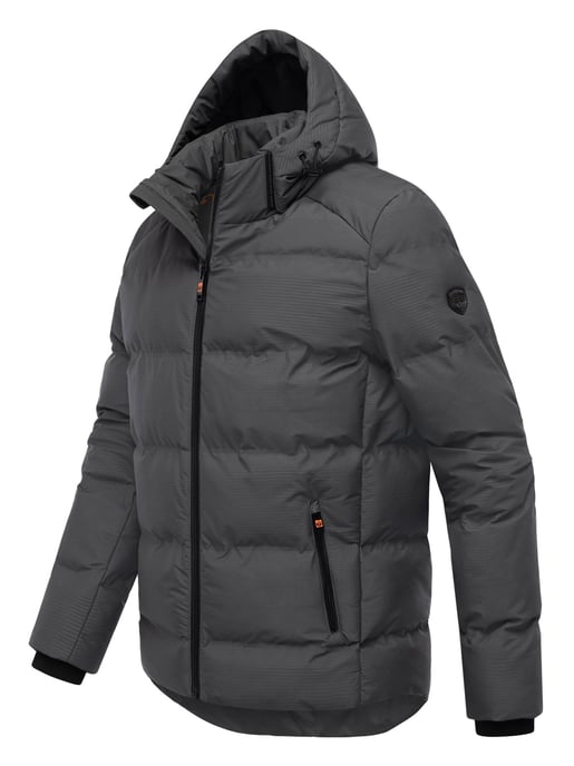Stone Harbour Herren Winterjacke Gavriloo mit abnehmbarer Kapuze & Fleecefutter - Image 3