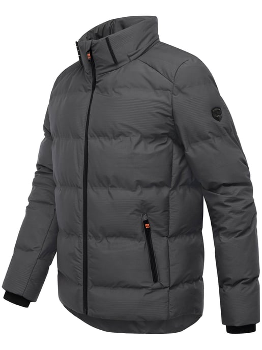 Stone Harbour Herren Winterjacke Gavriloo mit abnehmbarer Kapuze & Fleecefutter - Image 4