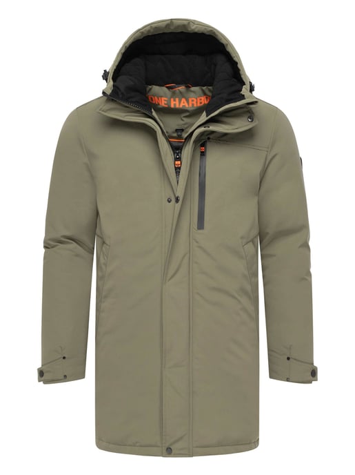 Stone Harbour Herren Winterjacke Phinoo mit Fleece-Taschen & 2-Wege-Reißverschluss - Image 1