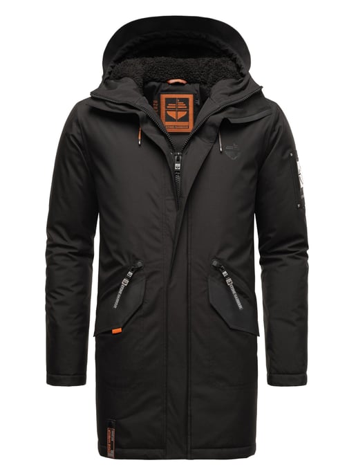 Stone Harbour Herren Winterjacke Ragaan mit Teddyfell & Kapuze - Image 1