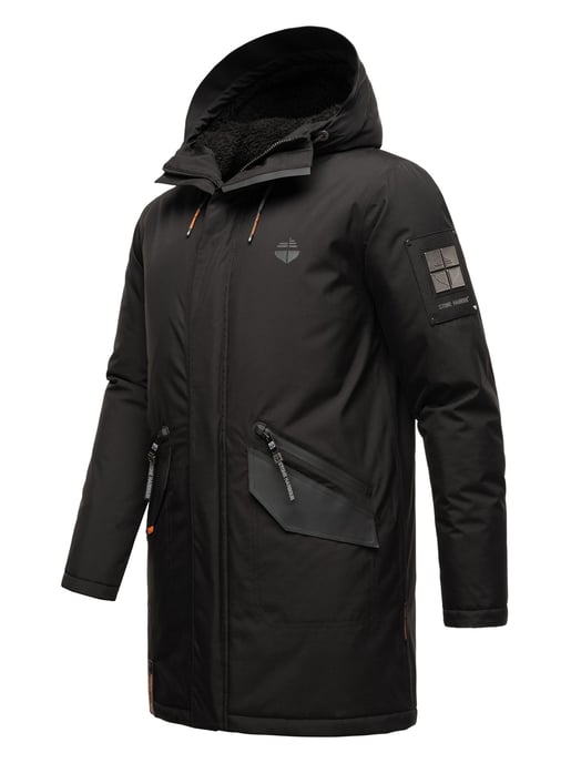Stone Harbour Herren Winterjacke Ragaan mit Teddyfell & Kapuze - Image 3