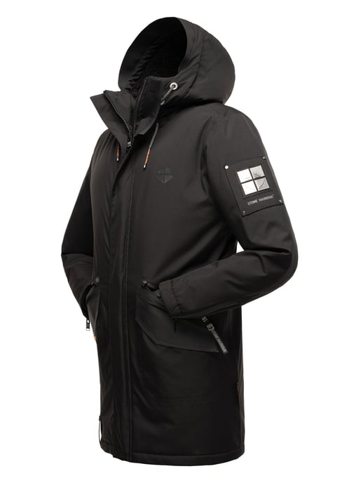 Stone Harbour Herren Winterjacke Ragaan mit Teddyfell & Kapuze - Image 5