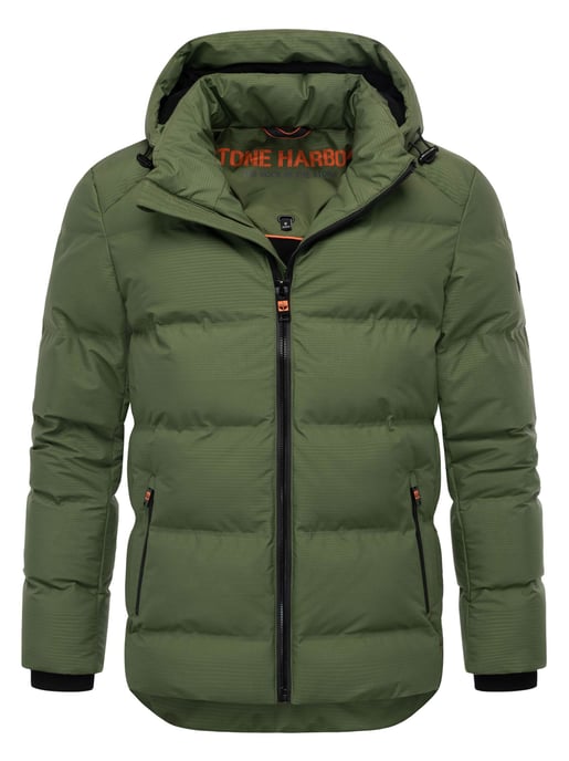 Stone Harbour Herren Winterjacke Gavriloo mit abnehmbarer Kapuze & Fleecefutter - Image 1