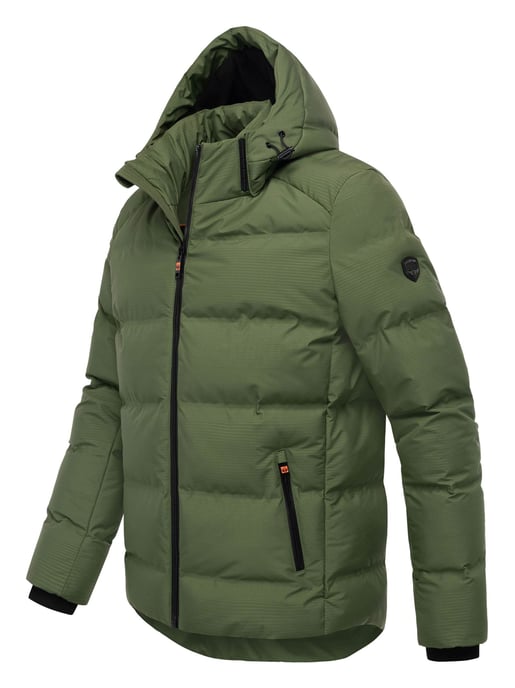 Stone Harbour Herren Winterjacke Gavriloo mit abnehmbarer Kapuze & Fleecefutter - Image 3