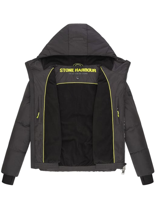 Stone Harbour Herren Steppjacke Tayroos mit Fleecefutter & 2-Wege-Reißverschluss - Image 5