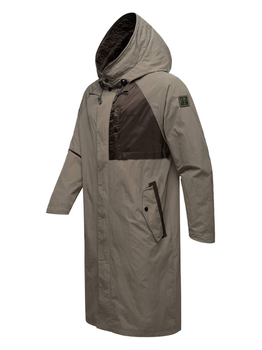 Stone Harbour Herren Regenjacke Zafaar lang geschnitten & wind- / wasserabweisend - Image 3
