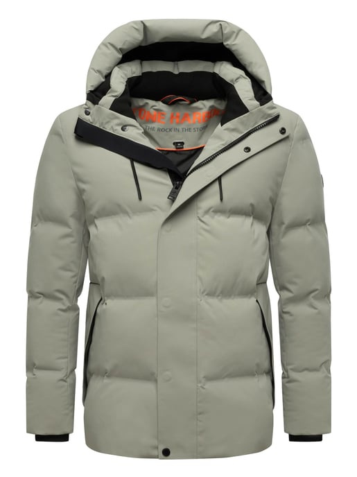 Stone Harbour Herren Winterjacke Taviaan mit Fleecekapuze & winddichtem Design - Image 1