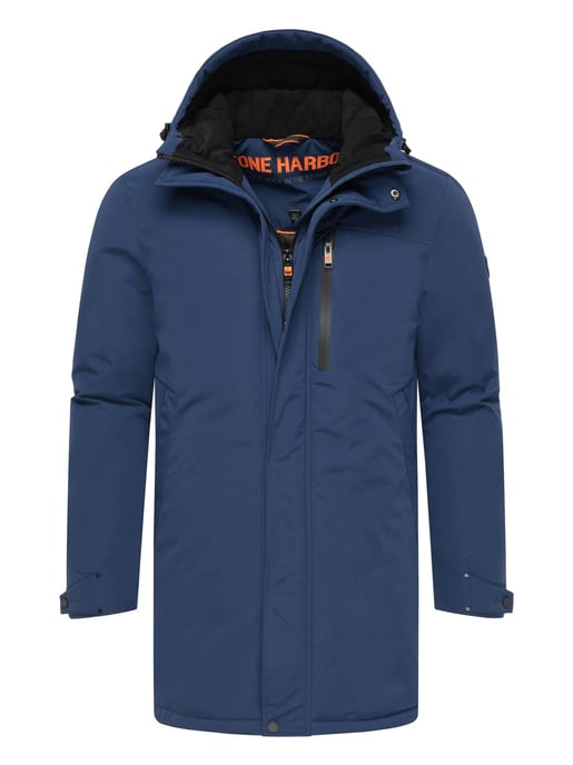Stone Harbour Herren Winterjacke Phinoo mit Fleece-Taschen & 2-Wege-Reißverschluss - Image 1