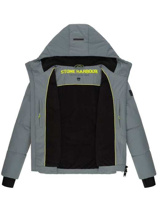 Stone Harbour Herren Steppjacke Tayroos mit Fleecefutter & 2-Wege-Reißverschluss - Image 5