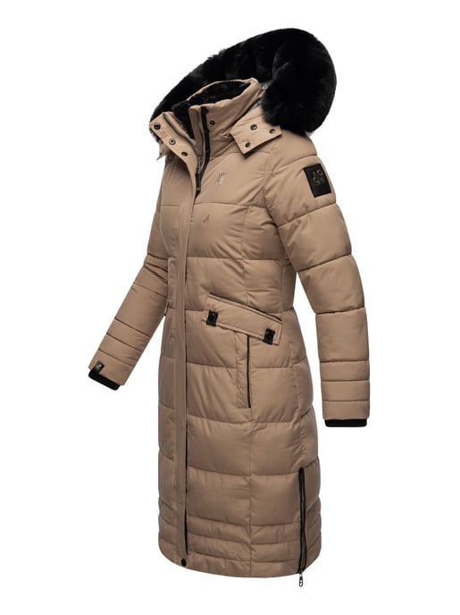 Navahoo Damen Winterjacke Fahmiyaa – Lang, Warm & Funktional mit Kapuze - Image 3