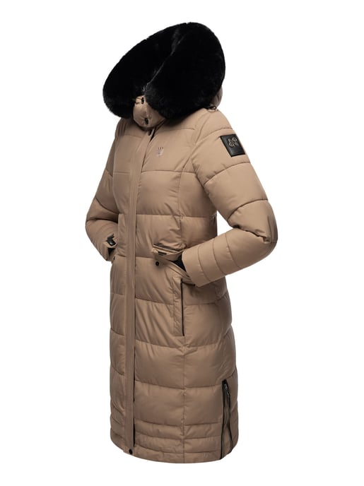 Navahoo Damen Winterjacke Fahmiyaa – Lang, Warm & Funktional mit Kapuze - Image 4