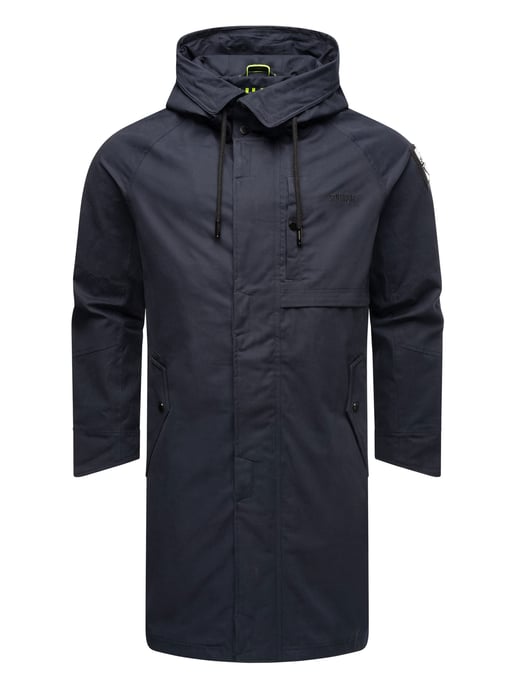 Stone Harbour leichte Herrenjacke Yaroon aus Baumwolle & mit langem Schnitt - Image 2