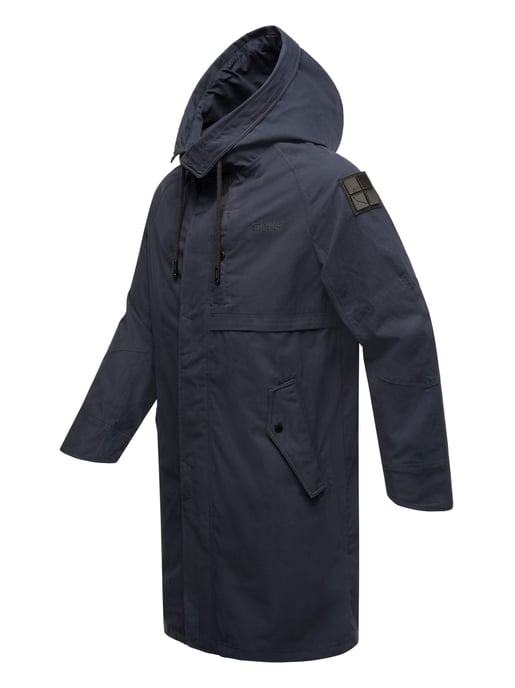 Stone Harbour leichte Herrenjacke Yaroon aus Baumwolle & mit langem Schnitt - Image 3
