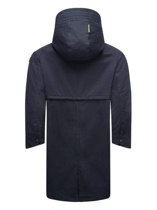 Stone Harbour leichte Herrenjacke Yaroon aus Baumwolle & mit langem Schnitt - Image 4