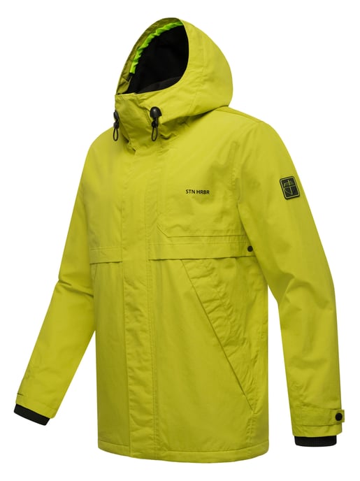 Stone Harbour leichte Herrenjacke Zanjaar mit Fleecefutter & 2-Wege-Reißverschluss - Image 3