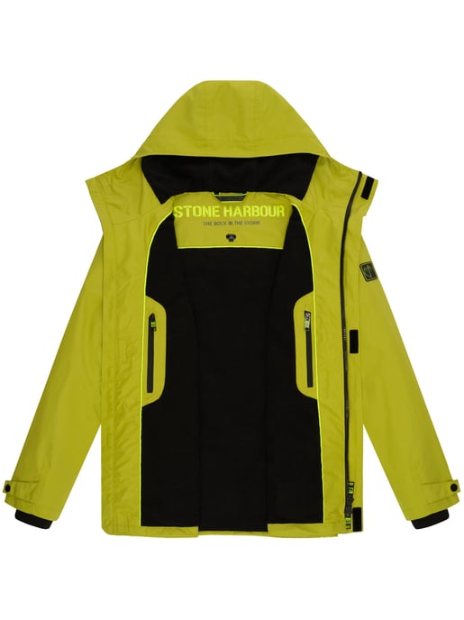 Stone Harbour leichte Herrenjacke Zanjaar mit Fleecefutter & 2-Wege-Reißverschluss - Image 5