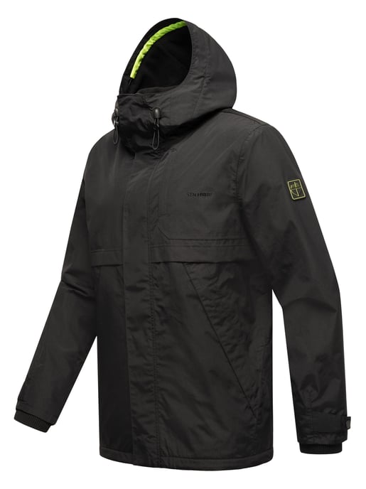 Stone Harbour leichte Herrenjacke Zanjaar mit Fleecefutter & 2-Wege-Reißverschluss - Image 3
