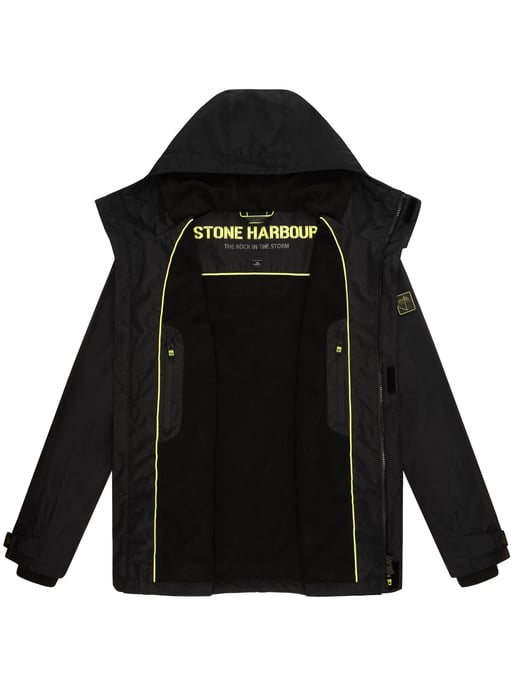 Stone Harbour leichte Herrenjacke Zanjaar mit Fleecefutter & 2-Wege-Reißverschluss - Image 5
