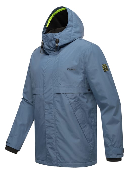 Stone Harbour leichte Herrenjacke Zanjaar mit Fleecefutter & 2-Wege-Reißverschluss - Image 3