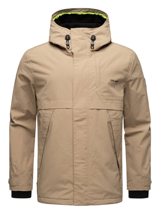 Stone Harbour leichte Herrenjacke Zanjaar mit Fleecefutter & 2-Wege-Reißverschluss - Image 2