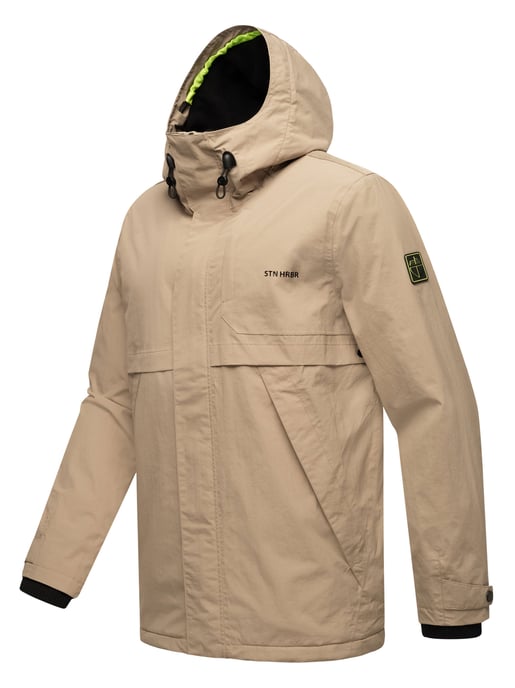 Stone Harbour leichte Herrenjacke Zanjaar mit Fleecefutter & 2-Wege-Reißverschluss - Image 3