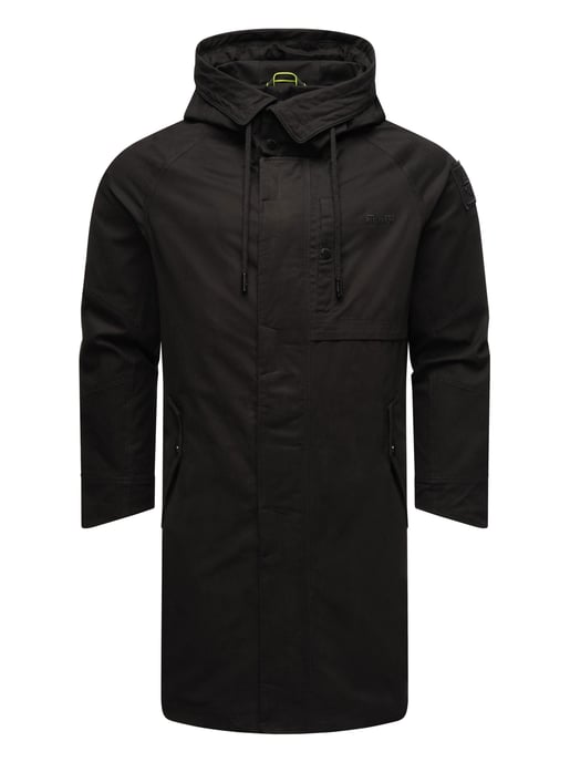 Stone Harbour leichte Herrenjacke Yaroon aus Baumwolle & mit langem Schnitt - Image 2